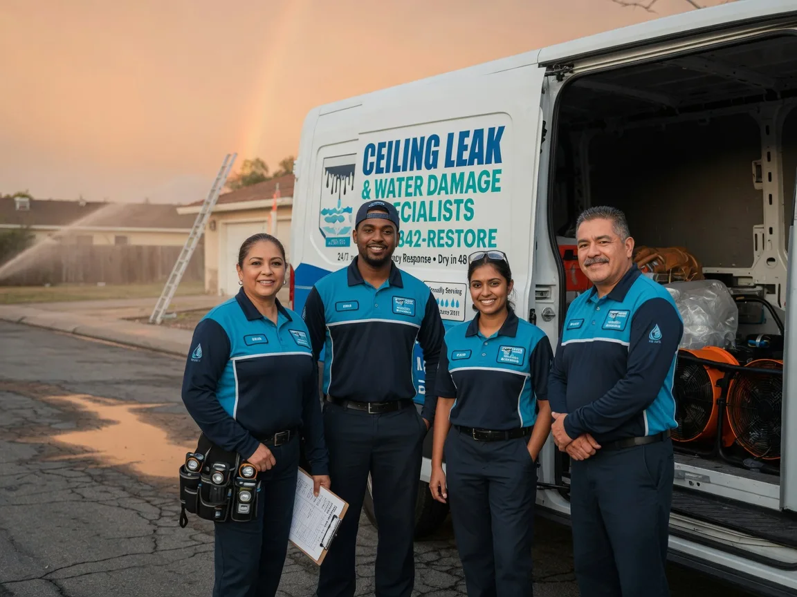 Ceiling Leak Cleanup company in Liberty, ME